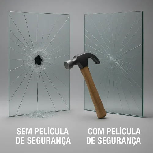 Vidros reforçados para maior segurança